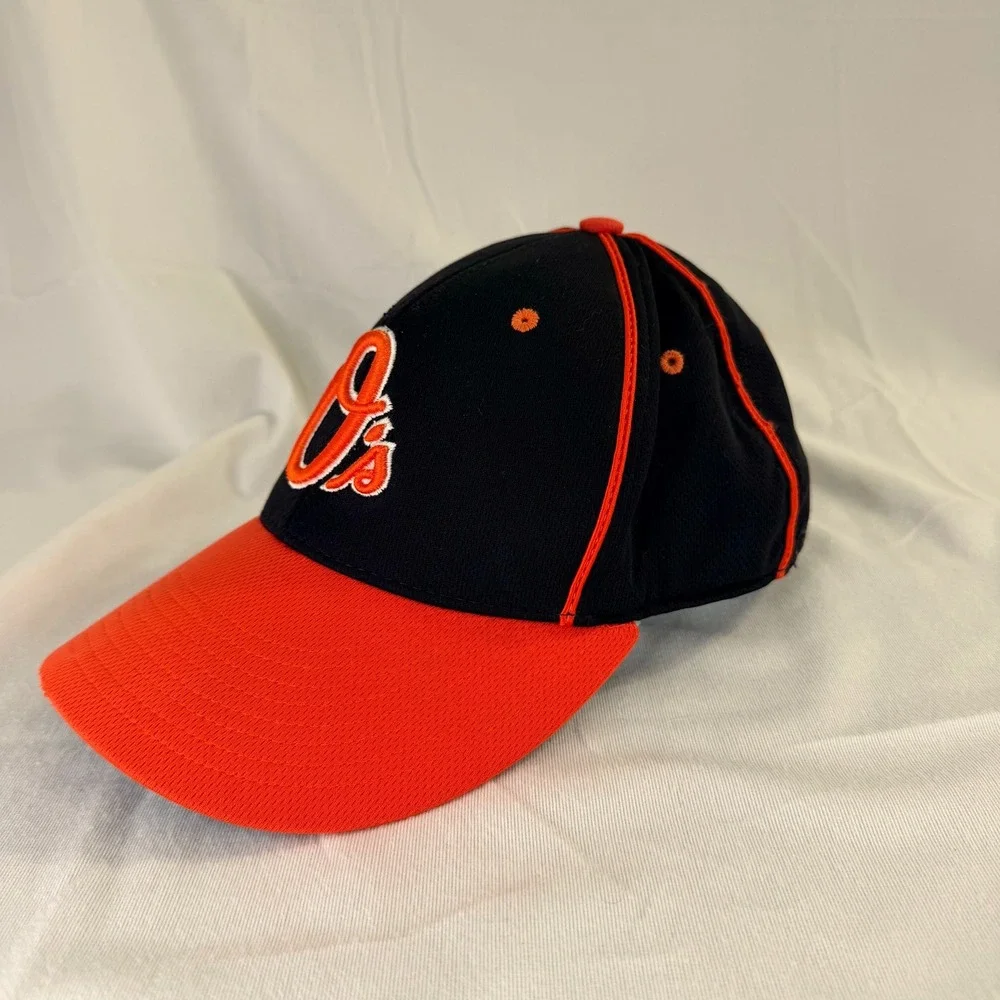 Richardson PTS45 Baltimore Orioles Black Orange Fitted Baseball Cap Size 6 3/4